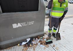 basura en la calle